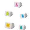Pops Alphabet rings by Flash Jewels